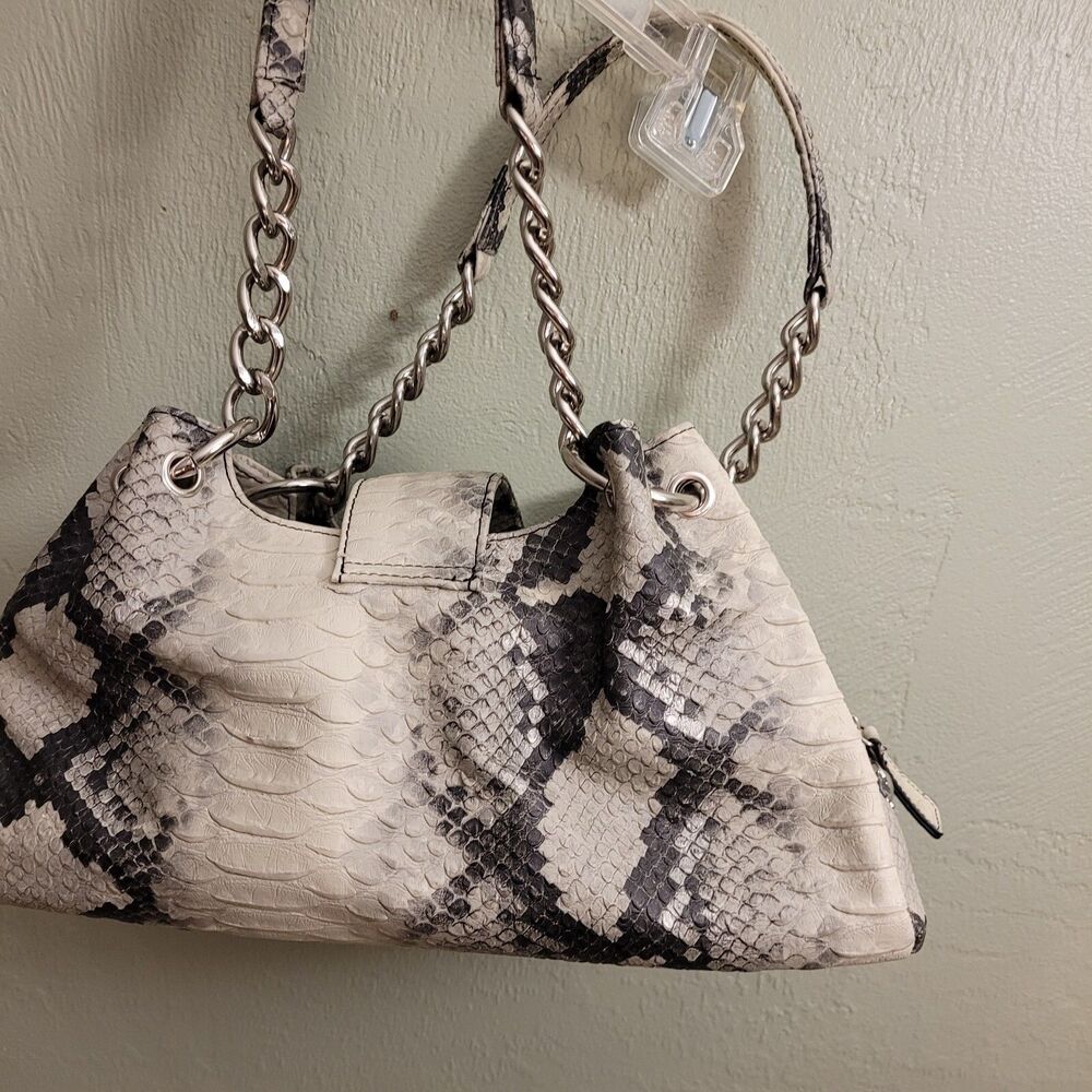 Isabella Adams Python Embossed Criss Cross Lacing… - image 2